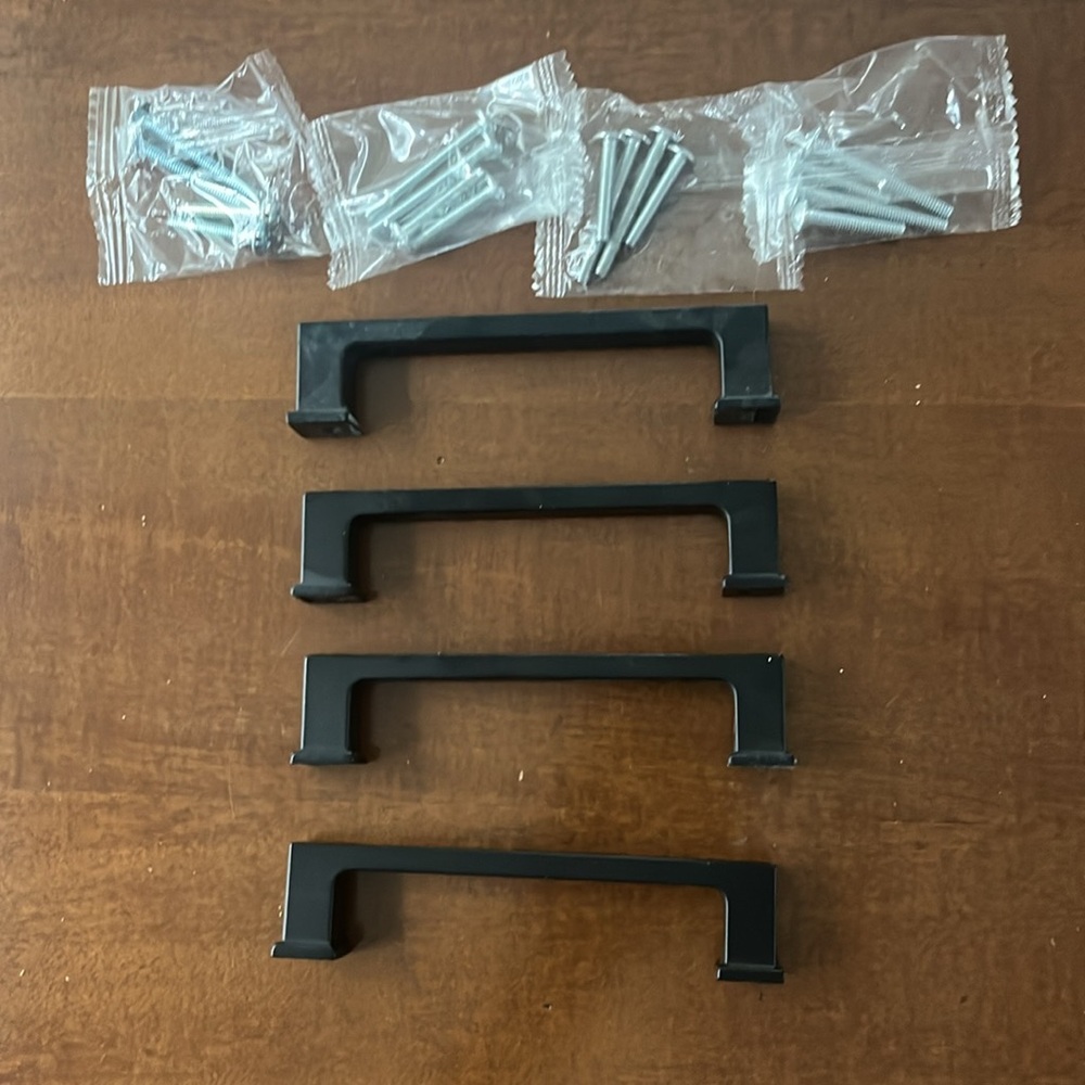 Matte Black Drawer Pulls